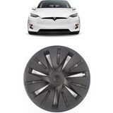 Ramm Tesla Model Y Wındmıll Jant Kapağı - 19 Inç - Mat Siyah - 4 Adet Set