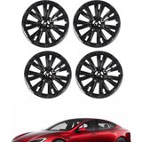 Ramm Tesla Model Y x Plaid Jant Kapağı 19 Inç (4 Adet) Parlak Siyah