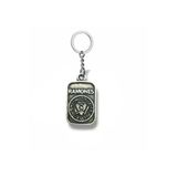 Ramones Logo Gümüş Renk Unisex Metal Anahtarlık – Punk Rock Aksesuar