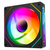 Rampage 7C-120S 120 * 120 * 25mm Double Ring Aynalı ARGB Siyah Kasa Fanı Fan Hızı (RPM) 800-1800 RPM.Hava Akışı 38.5 CFM. Gürültü Seviyesi 21.2 dB(A) Hava Basıncı 1.1 mmH2O [Max.] (Rampage 7C-120S)