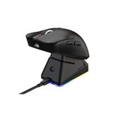 Rampage Bykalite Aeris Kablosuz Rgb Şarj Standlı Siyah 24000 Dpı 3311 Sensor Şarjlı 80 Million Huano Switch Gaming Oyuncu Mouse