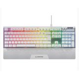 Rampage Carbon Beyaz Ful RGB Q Gaming Mekanik Oyuncu Klavye
