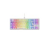 Rampage Claw Beyaz - Kırmızı TKL Red Switch Kablolu Mekanik Oyuncu Klavyesi