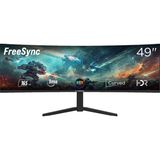 Rampage Cyclops CY49RQ165 49 165HZ 1ms Fast Va Hdr Freesync 5120*1440 Rgb Pc Curved Oyuncu Monitörü - 1 ms - 165 Hz