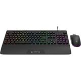 Rampage Eclipse Q Türkce Rgb Kablolu Oyuncu Klavye Mouse Seti