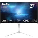 Rampage Glacier GL27R200Q 27 inç 200Hz 1ms 2K Pivot Oyuncu Monitörü
