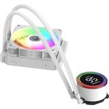 Rampage Helıos C13 Beyaz 120MM LGA1700/AM5 Soket Sıvı Soğutmalı Cpu Fan Sıcaklık Göstergeli