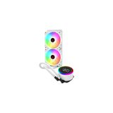 Rampage Helios C15 White 12cm Fan Temperature indicator Intel LGA1700/AMD AM5 ARGB 240mm Sıvı İşlemc