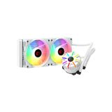 Rampage Helios C2 Beyaz 68Cfm 1800Rpm Rainbow AMD AM5/Intel Lga1700 240mm Sıvı Soğutmalı Yüksek Performanslı 120mm İşlemci Soğutucu Fan