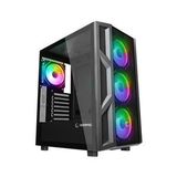 Rampage Humble Mesh Siyah 4X120mm Rgb Fanlı 650W 80Plus Bronze Midt Atx Gamıng Kasa