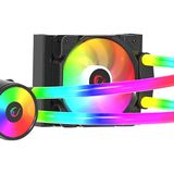 Rampage Iceblade C4 72Cfm 2000Rpm Argb Fan Am5/Lga1700/1851 Uyumlu Ledli Tüplü 120mm Sıvı Soğutmalı İşlemci Soğutucu