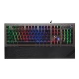 Rampage KB-R101 Impressive Rgb Aydınlatmalı İnce Tasarım Kristal Switch Mekanik Gaming Oyuncu Klavye
