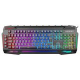 Rampage Kb-R63 Stage Siyah 4 Makro Fonksiyon Sese Duyarlı Işıklı Rgb Q Usb Oyuncu Klavyesi (Kdo)
