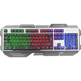 Rampage KB-R74 Gökkuşağı Aydınlatmalı Usb Oyuncu Multimedia Q Klavye