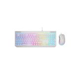 Rampage KM-R57 Seraphic Beyaz RGB Oyuncu Multimedia Klavye ve 12800 Dpi Mouse Gaming Set
