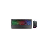 Rampage KM-RX7 FORTUNA V2 Gökkuşağı Aydınlatmalı Usb Combo Q Klavye +12800Dpi Mouse
