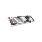 Rampage LOYAL Beyaz/Gri USB Hot Swap RGB Red Switch Mekanik Gaming Oyuncu Klavye