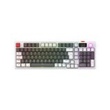 Rampage Loyal USB Hot Swap RGB Red Switch Mekanik Kablolu Gaming Oyuncu Klavye Gri/Beyaz