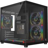 Rampage Lumıd V2 750W 80 Plus Bronze M-Atx Temperli Camlı 5*12CM Argb Fan Siyah Oyuncu Kasası - .