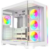 Rampage Lyron Kumandalı 7*12CM Argb Fan+Kontrolcü Pwm Fanlı Atx/m-Atx Beyaz Oyuncu Kasası - Yok