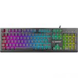 Rampage MIRACLE K2 Siyah RGB Oyuncu Klavyesi