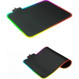 Rampage Mp-21 Siyah 252*328*3MM Rgb Ledli Siyah Gaming Mouse Pad - Renkli