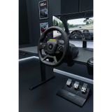 Rampage Pace V987 Force Feedback Motorlu 3 Pedal Vitesli Oyuncu Direksiyonu Direksiyon Seti SADECE PC UYUMLU