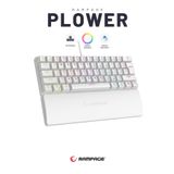 Rampage Plower Mini Oyuncu Klavyesi Mekanik Klavye Bilek Destekli Blue Switch Gaming Klavye Oyuncu Klvye