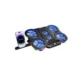 Rampage Prote R6 Rgb 6 Fanlı Telefon Standlı Yükseklik Ayarlı 17 Inç Notebook Soğutucu Stand