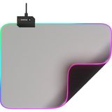 Rampage Pulsar RGB M (MP-21) Gri 252*328*3mm RGB Ledli Gaming Mouse Pad