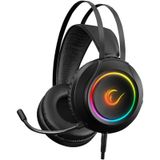 Rampage RM-K45 Orbit-S 7.1 Surround Rgb Kulak Üstü Siyah Oyuncu Kulaklığı