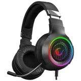 Rampage RM-K56 Specter Siyah USB 7.1 Rainbow Ledli Mikrofonlu Oyuncu Kulaklığı