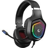 Rampage Rm-K90 Vector Siyah Rgb Led Type-C Gaming Mikrofonlu Oyuncu Kulaklığı