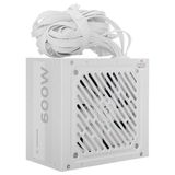 Rampage RMP-600-80P 600W 80+ 12 cm Fan Beyaz Power Supply