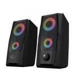 Rampage RMS-X9 2.0 RGB 6W RMS Gaming Speaker Işıklı Hoparlör