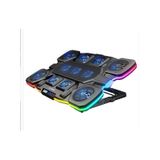 Rampage S50 Rgb Işıklı 11 Fanlı Lcd Göstergeli 1 Type C 1 Usb Girişli Notebook Soğutucu