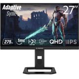 Rampage Slice SL27F275Q 27 inç 275Hz 1ms Pivot Siyah Oyuncu Monitörü
