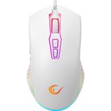 Rampage SMX-G68 Spear Makrolu 12800 DPI RGB Ledli Gaming Oyuncu Mouse - Beyaz