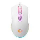 Rampage SMX-G68 SPEAR V2 FULL RGB 12800 DPI Beyaz 7D Makrolu Gaming Oyuncu Mouse