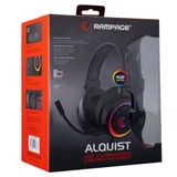 Rampage SN-R10 Alquist 3.5 mm Siyah RGB Oyuncu Kulaklığı