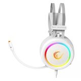 Rampage Stormy Beyaz Rgb 7.1 Usb Kablolu Kulak Üstü Oyuncu Kulaklığı