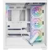 Rampage Sylon ARGB Fanlı Beyaz 750 W ATX Gaming Bilgisayar Kasası