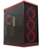 Rampage Temper Pro V5 4 Adet RGB Fan 6 Adet Rgb Şerit Tempered Glass Oyuncu Kasası