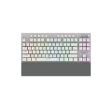 Rampage TKL 2.4Ghz+Bluetooth Kablosuz Slim Low Profile RGB Mekanik Red Switch TürkçeQ Gaming Oyuncu Klavyesi