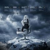 Rampage Üst Seviye Terletmez Kumaş Gri/siyah Gaming Oyuncu Koltuğu Peak KL-R26 Peak - Gri - Siyah