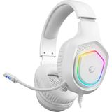 Rampage Vector Beyaz RGB Typc-e Kulaklık Gaming Kulaklık Mikrofonlu Oyuncu Kulaklığı Typce Kulaklık