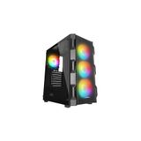 Rampage Woon Mesh Siyah 4X120mm Fanlı 650W 80Plus Bronze Argb Midt Atx Gamıng Kasa