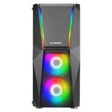 Rampage X-FORCE 600W 80+ Bronze 3 Adet Rgb Fanlı Tempered Camlı Oyuncu Kasası