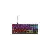 Rampage Yoru Siyah-Gri RGB TKL Red Switch Kablolu Mekanik Oyuncu Klavyesi
