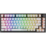 Rampage ZENITH PRO V2 Siyah Hot Swap 8000 Hz Gasket Manyetik RGB Rapid Trigger Gateron Switch Q Dye-Sub PBT Pudding Keycap